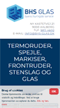 Mobile Screenshot of aalborg-glarmester.dk